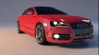 Cinema 4D tutorial -Car render with Arnold