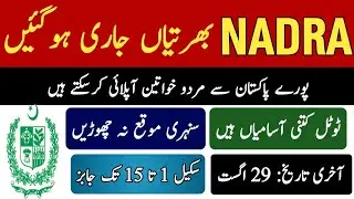 Nadra jobs 2023 online apply|new jobs 2023 in pakistan today|latest government jobs 2023