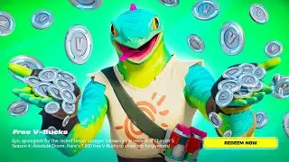 Fortnite is GIVING EVERYONE FREE V-BUCKS! (SEASON 4)