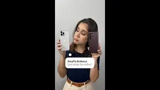 Desafio do Busca: Qual celular faz melhor? Samsung Galaxy S22 Ultra X Iphone 13 Pro Max #shorts