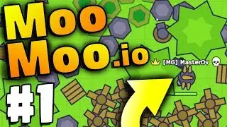 STRONGEST & BIGGEST BASE EVER!! | MooMoo.io | Games Like Slither.io | Moomoo.io Part 1