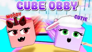 CUBE Obby With MOODY! (Roblox)