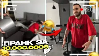 ПАРАДЕЕВИЧ СТРИМ | ЖЁСТКИЙ ПРАНК НАД КОРЕШЕМ И ГОРИЛОЙ В ДОМЕ ЗА 10.000.000$ | ХАЗЯЕВА ЛЕТЯТ В ПАРИЖ