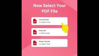 PDF to Word Converter App