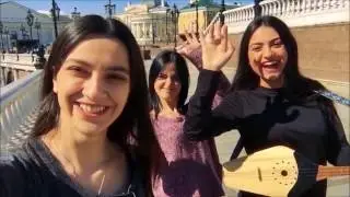 Таланты из Грузии! Трио «Мандили» в Москве! Калинка!