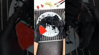 DIY Tiedye Deadpool T-shirt 🖤✂️ #critive #tiedye #handmade #diy #shorts