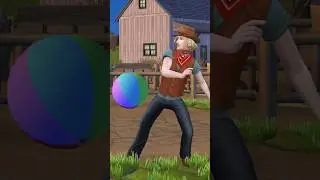 качает Симс 4 😂 