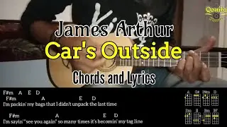 James Arthur - Car's Outside Chords And Lyrics (Ukulele)
