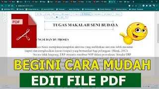Cara Mudah Edit File Pdf Secara Online | Mengganti Isi File Pdf