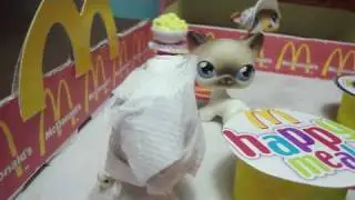 LITTLEST PET SHOP. DRAGOON vs THE MUMMY. 3D