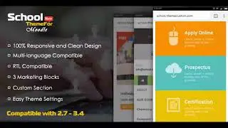 School - Exclusive Moodle Theme | Themeforest Website Templates and Themes