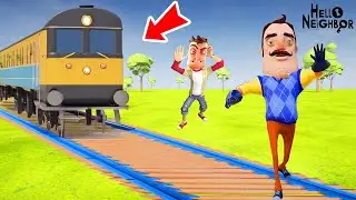 TREN GELMEDEN KAÇ WİLSON ❗️Hello Neighbor Mod