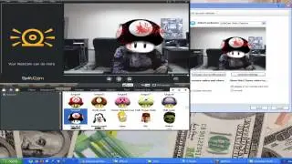 SplitCam Webcam Effect Video Fungus mask 9