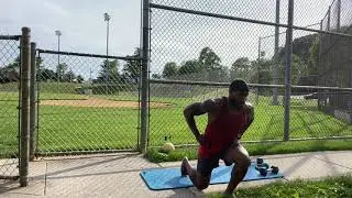 Lunge Complex with Squats