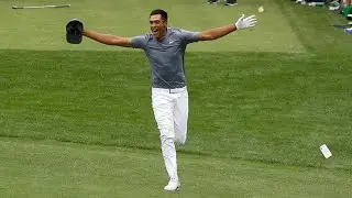 Tony Finau Dislocates Ankle Celebrating His Hole-In-One