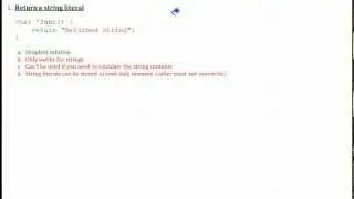 How to Return an Array from a Function in C Part 1/2