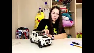 Обзор на Mercedes-Benz Гелендваген с имитацией выхлопа,  М1:18
