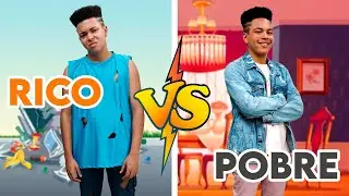 LUCCAS TOON EM: RICO Vs POBRE
