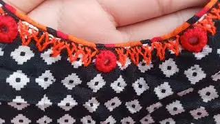 baby girl frock embroidery (part 2)