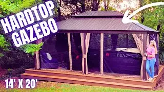 Outdoor Hardtop Gazebo Review And Build