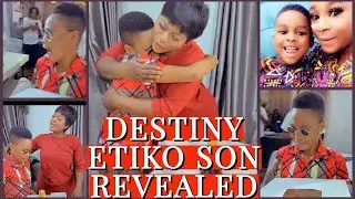 Destiny Etiko First Son surprised her with a belated birthday present 🎁