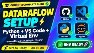 DATARAFLOW ENVIRONMENT SETUP | COHORT 2 COMPLETE SET UP GUIDE