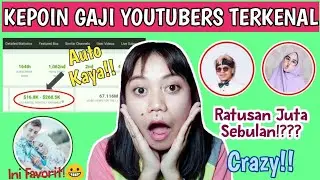 INTIP PENGHASILAN YOUTUBERS TERKENAL (Isti ve Musab, Atta Halilintar & Ria Ricis)