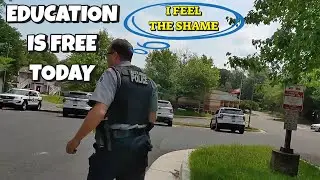 Cop Educated Before Doing Walk Of Shame