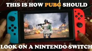 PUBG:LITE On Nintendo Switch Gameplay Via LineageOS 17.1