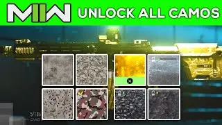 How to Unlock ALL CAMOS in Modern Warfare 2 (All 186 Camos)
