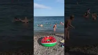 Крым сегодня,  25 июля 2023, Ялта пляж 