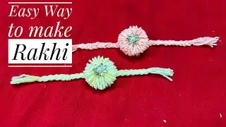 Easy way to make Rakhi  #rakhispecial #rakhi