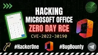 Hacking Microsoft Office | Exploiting Zero Day RCE CVE 2022-30190