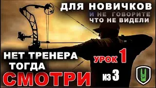 Тренируемся Стрельбе из лука урок 1 из 3