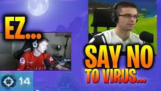 MRSAVAGE INSANE PLAY! NICKEH30 TELL US HOW TO DEAL WITH COVONAVIRUS! FORTNITE BEST & FUNNY MOMENT