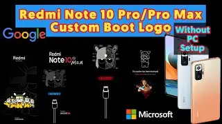 How To Change Redmi Note 10 Pro | Pro Max Boot Screen Animation | Splash Screen |  Startup Screen