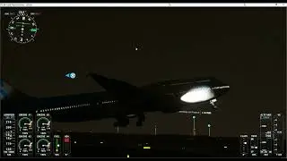 Paris (orly)-Strasbourg(entzheim) flight simulator
