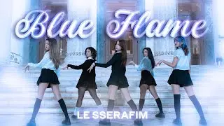 [KPOP IN PUBLIC] LE SSERAFIM (르세라핌) - 'Blue Flame' | Dance Cover by MASK from Greece