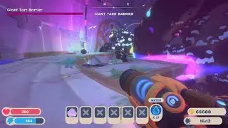 Unstable Prismacore/Giant Tarr Barrier Boss Fight | Slime Rancher 2