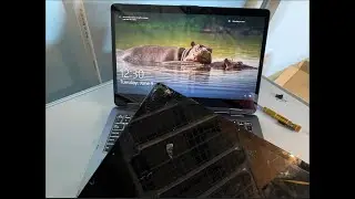 ASUS vivobook flip 15 (TP510U) laptop screen replacement walk-through