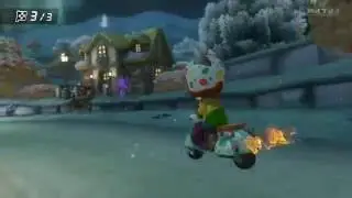Animal Crossing (course Hiver)-Mario Kart 8