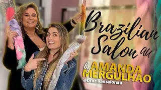 O MUNDO DAS TRANÇAS (BRAID) NA AUSTRÁLIA | BRAZILIAN SALON AU by AMANDA MERGULHAO