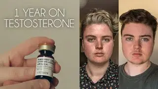 1 YEAR ON TESTOSTERONE TIMELINE // FTM Transgender transition australia