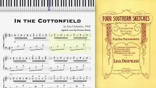 In the Cottonfield by Leo Oehmler (1905, Syncopated Rhythm)