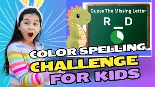 Color Spelling Fun for Kids | Pre-K, Kindergarten, Grade 1