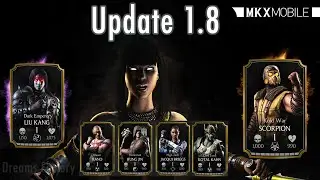 Mortal Kombat X Update 1.8 Characters Review Android / ios