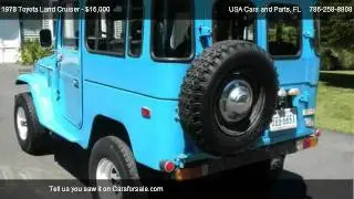 Toyota Land Cruiser 4X4 @ USA Cars and Parts