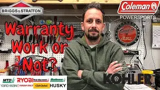 Should you become a warranty center, and take on warranty work....?