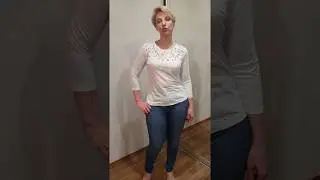 Блузка с деворе и принтом 039W2901 р.48. Коллекция Florissimo. Новинка 3 каталога Фаберлик.