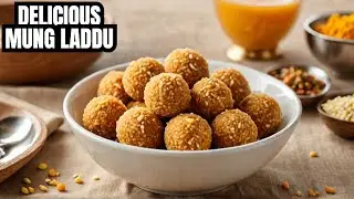 Mung\moong Ki panjiri /laddu